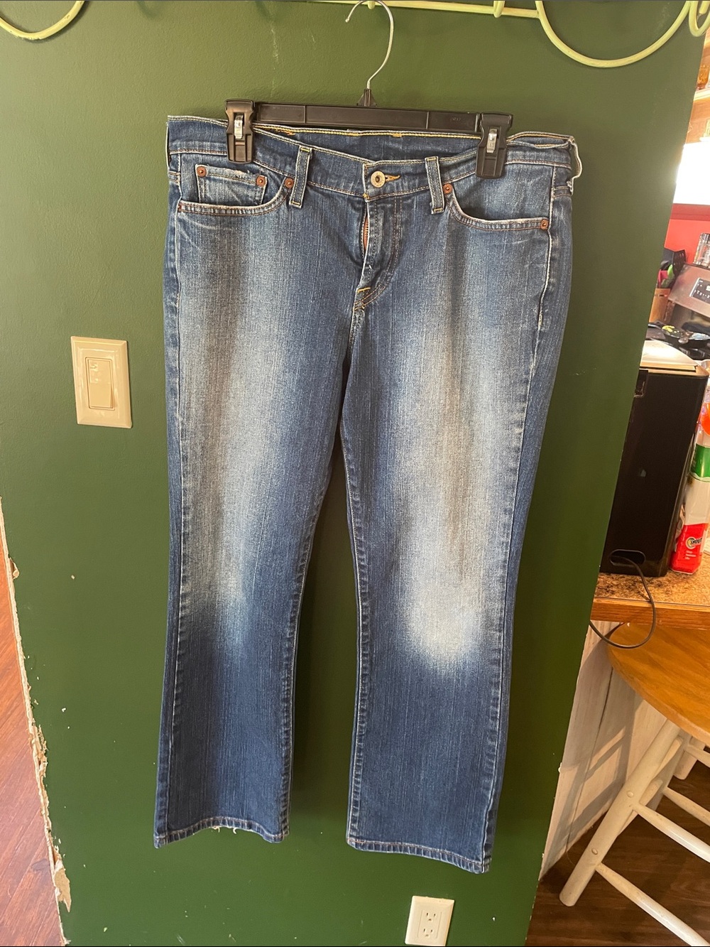 Lucky Brand Women’s Jeans Retro Rider Short Length Faded 31x28